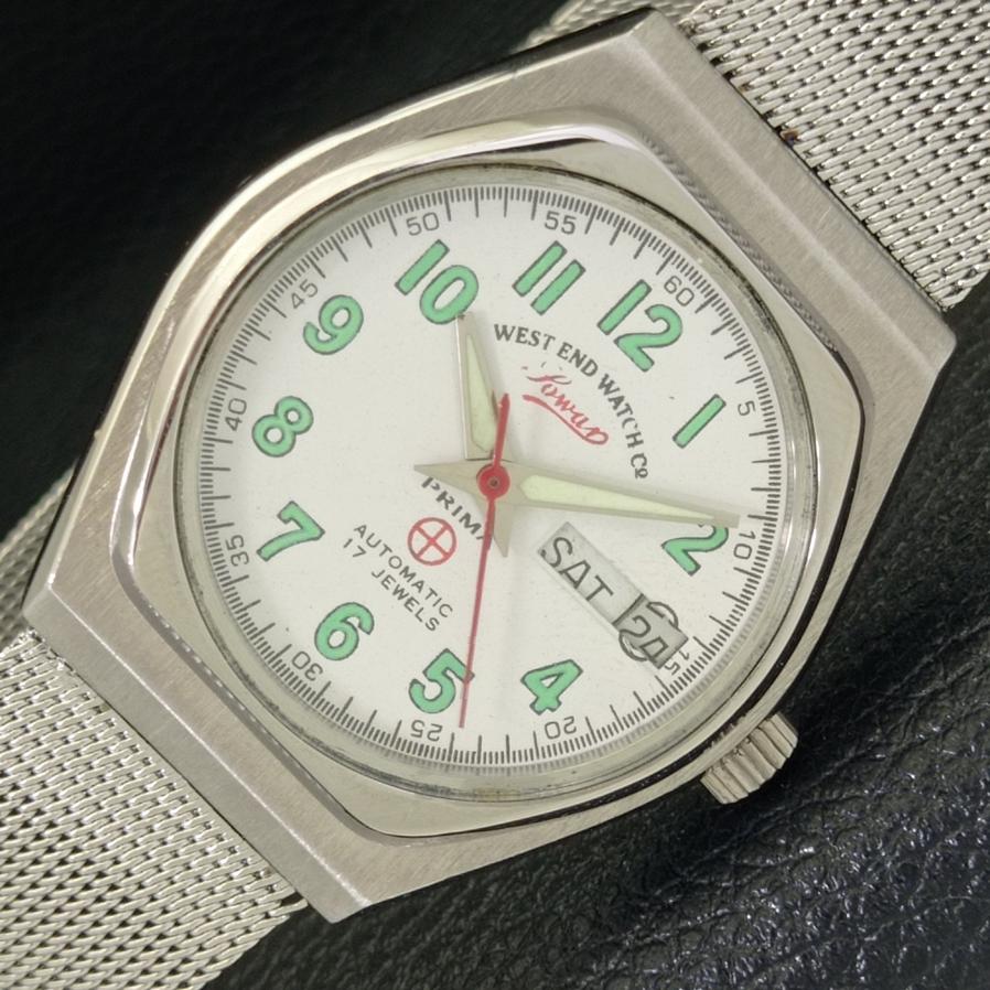 

Б/У АВТОМАТИЧЕСКИЕ ЧАСЫ WEST END CO SWISS MENS DAY&DATE БЕЛЫЙ ЦИФЕРБЛАТ a427750-2 R1054-a427750