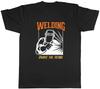 Welding Mens T-Shirt Sparks the Future Metal Welder Tee Gift
