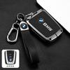 Zinc Alloy Leather Car Smart Renmote Key Case Cover Protection Holder Shell For BMW I3 I8 Series Keyless Keychain Accessories mkcr49