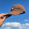 Cat Leopard Print Embroidered Baseball Cap With Adjustable Fit For Summer Sun Protection
