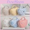 Floral Embroidery Cosmetic Bag With Large Capacity For Travel And Home Use