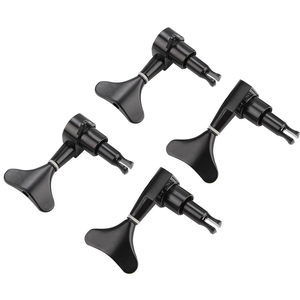 2L2R Fischelförmige Knopfversiegelte Bassgitarren Mechaniken Stimmwirbel