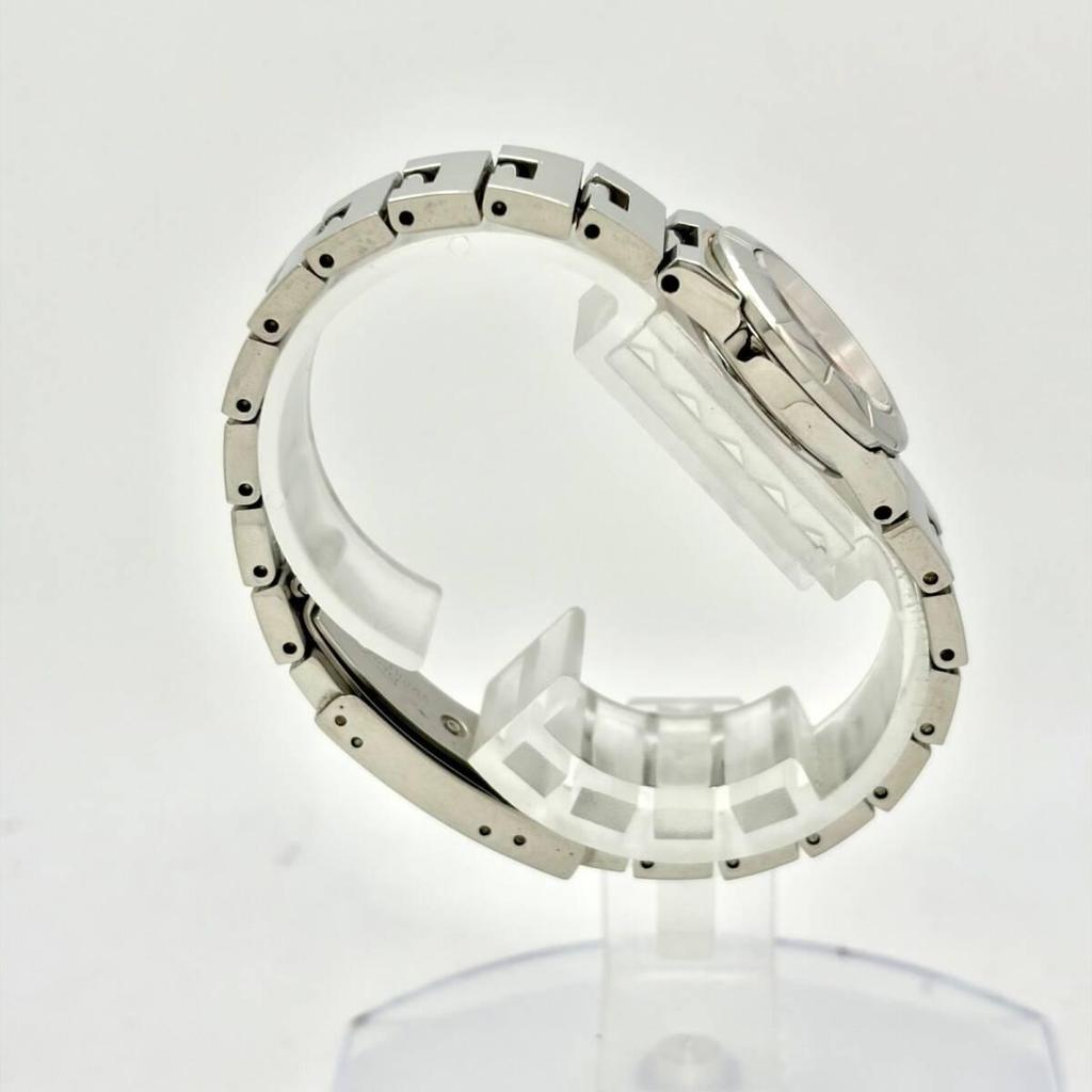 Used [New Battery] SEIKO Lukia Ladies Watch Silver Pink Orange 4N21-1130 181713