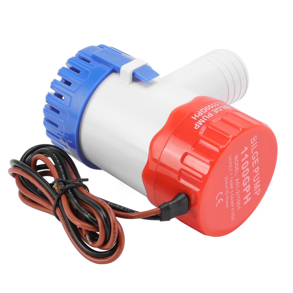 Bilgenpumpe Nichtautomatisch mit wassergekühltem Motor Tauch-Marinewasserpumpe für Pool Spa Boot