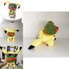 Lovable Pikachu Kawaii Stuffed Toy With Sad Frog Design For Children 15 Inches Plush