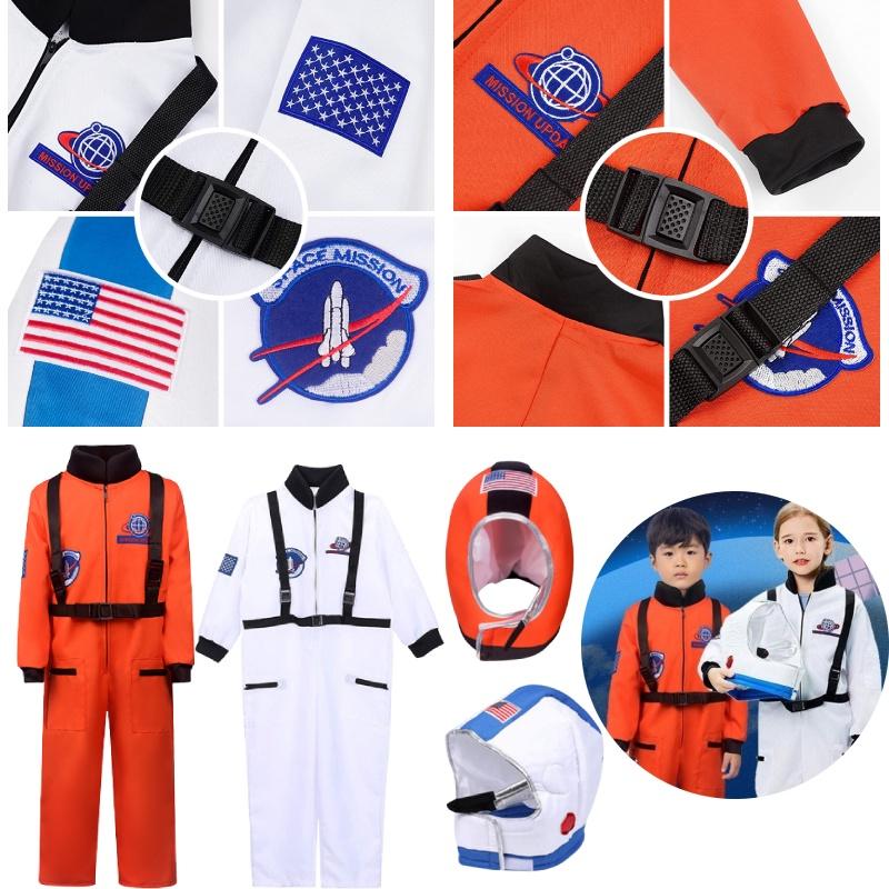 Disfraz de Astronauta para Niños Bsrlons de Alta Calidad Para Cosplay Perfecto Para Actividades al Aire Libre