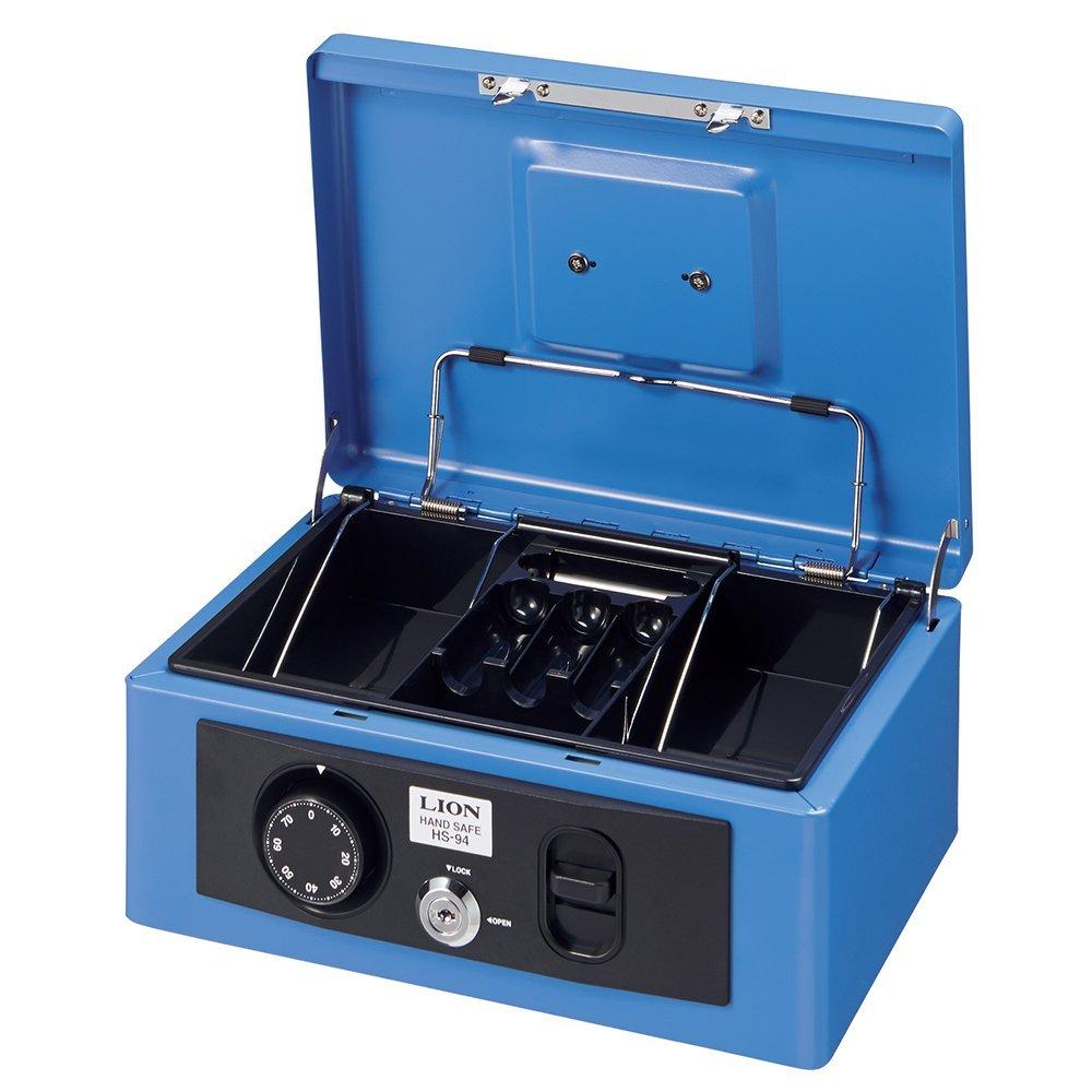 Lion Office Handheld Safe, SS Size, Fits A5 and Smaller Documents, HS-94, Blue
