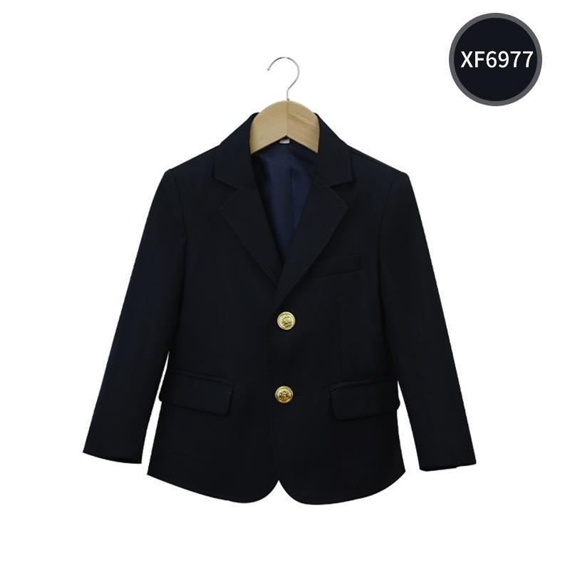 College-Stil Schuluniform-Blazer für Moderation, Rede und Abschlussfotos