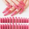 Dlouhé rakvičkové umělé nehty - Balerínkové umělé nehty Akrylové tipy na nehty, Umělé nehty 10 velikostí pro nehtové studio a DIY nail art