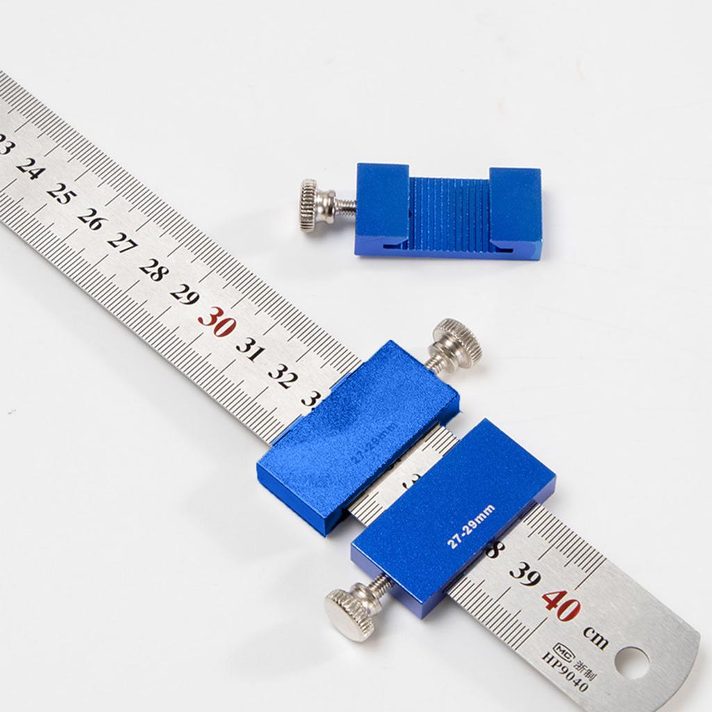 High Precisions Alloy Positioning Block Accurate Measurement Corrosion Resistant Tool for Engineers and Woodworkers