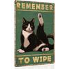 Vintage Alcohol Humor Metal Sign Drinking Bar Decor 20x30cm