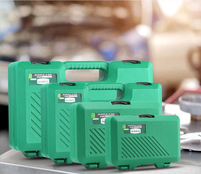 Taiwan Multi-Functional Ratchet Socket Wrench Set for Auto Repair and Maintenance