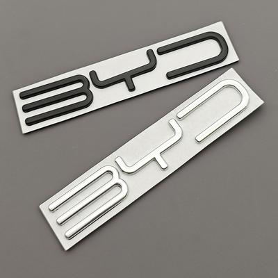 3D Metall Auto Plakette Buchstaben BYD Logo Emblem Heckklappen Aufkleber Für BYD Atto 3 Shark 6 Seal Dolphin Sealion Song Plus Zubehör