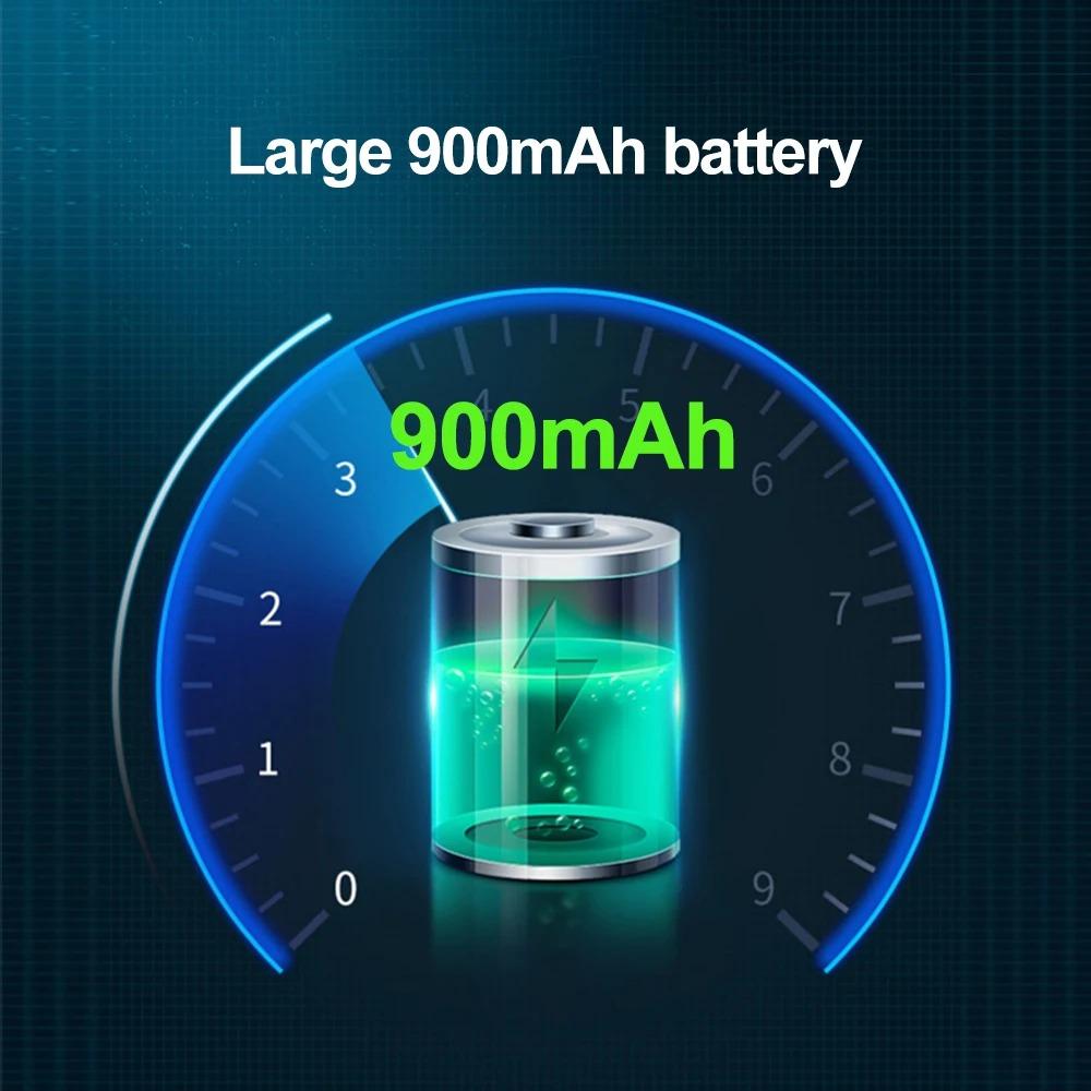 Intelligentes Bluetooth-Headset für Motorräder mit Sprachsteuerung, automatischer Antwort, Musiksteuerung und 70 Stunden Akkulaufzeit für alle Helme