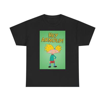 Erkek ve Kadın Tişörtleri Hey Arnold Grafikli