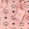 MCM Ella Letter Pattern Boston Bag Shoulder Bag Women Handbags Pink MWBFAEA03PZ001