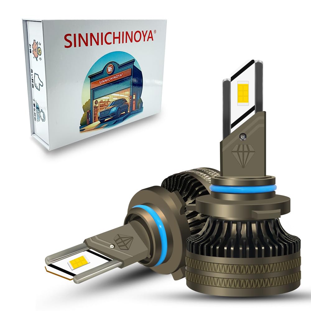 

55 Вт x 2 HB3 6500K Белая светодиодная фара, Противотуманная фара, Мгновенный старт, 18 000 лм, HB3