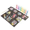 Sand Art Painting Cards Set DIY Colored Sand Art Kit Educational Art Toy for Children