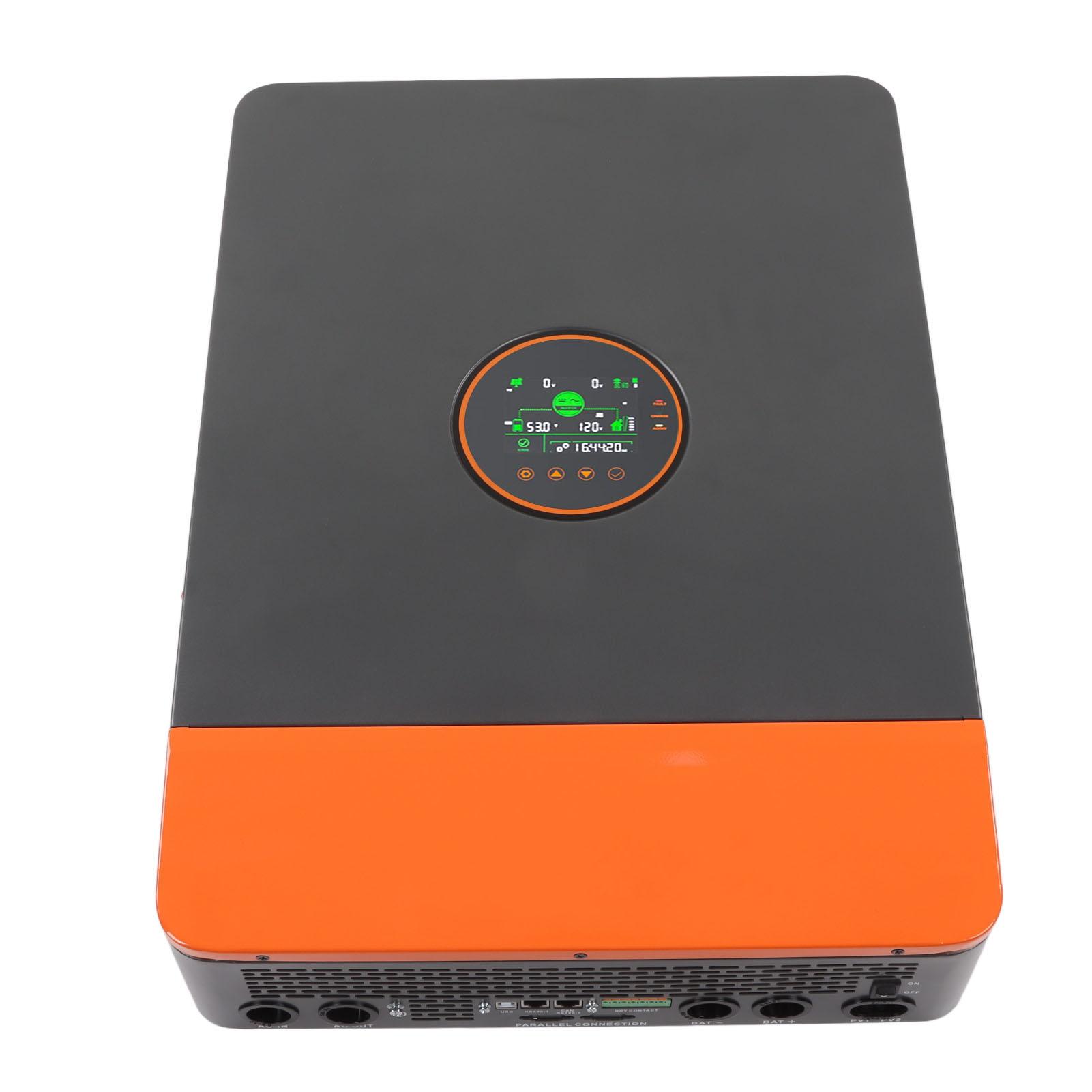

Автономный инвертор чистой синусоиды, солнечный гибридный инвертор 10 кВт 48 В постоянного тока в 120 В переменного тока, однофазный с расщепленной фазой, с 200 А MPPT