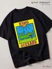 Schwarzes T-Shirt King Gizzard and The Lizard Wizard, Rock Back in