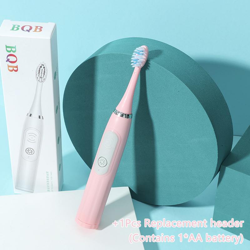 1Pcs Sonic Electric Toothbrush High Frequency Cleaning Toothbrush Portable Battery Endurance Electric Toothbrush Oral Care