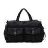 Expandable leisure travel bag, large capacity, simple and lightweight yoga fitness bag, multi-pocket handbag for short trips