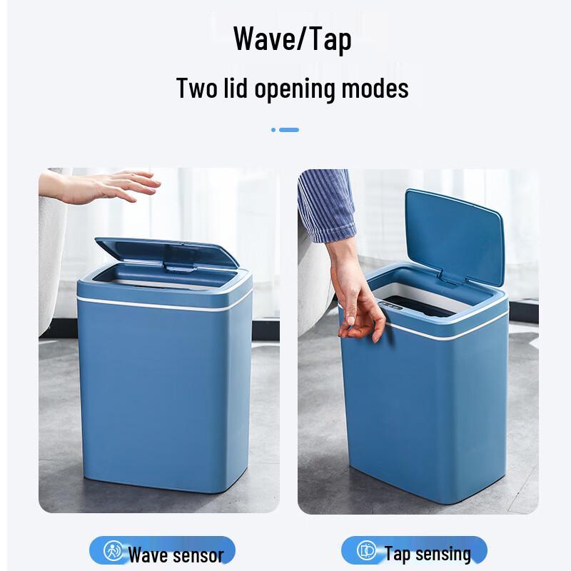 Xuanyong Smart Sensor & Foot-Kick Silent Trash Can