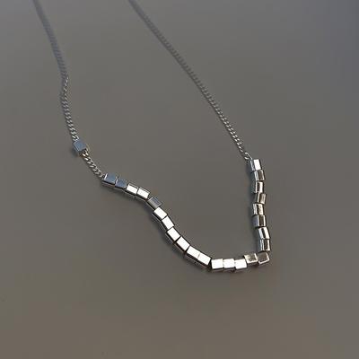 Women's Geometric Multi- Necklace Clavicle Chain