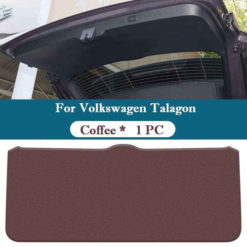 For Volkswagen VW Talagon -2025 Car Boot Tailgate Kick Pad Leather Anti Kick Anti-dirty Trunk Door Mat Protection Accessorie