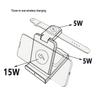 New 15W 3-in-1 Stackable Wireless Charger with QC Fast Charging
