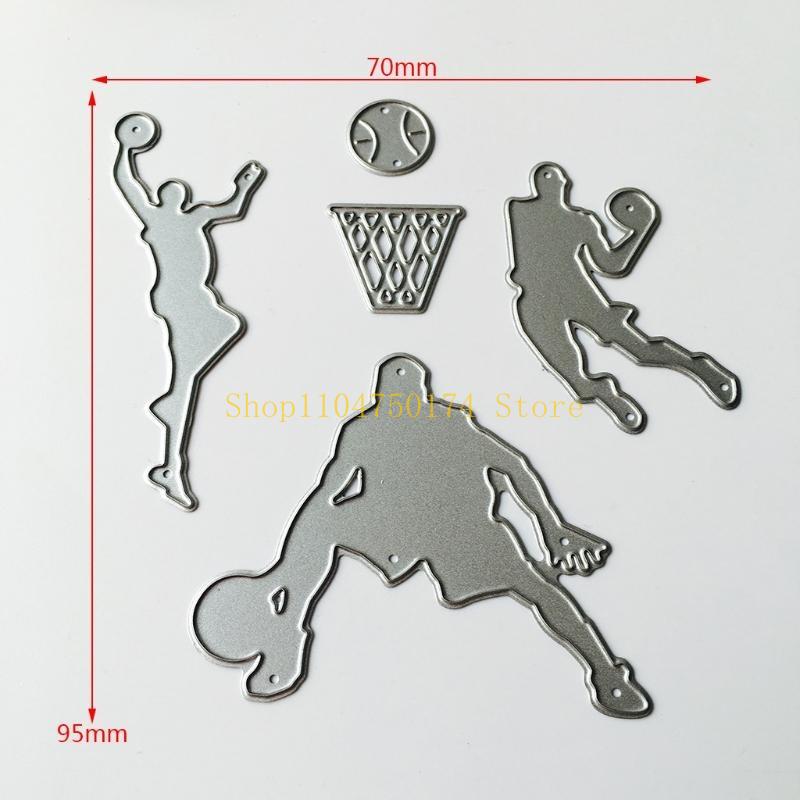 Basketball Team Cutting Dies Stencil DIY Scrapbooking Album Paper Card Embossing Top Sale