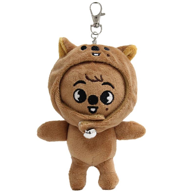 10CM Stray Kids Plush Toy Korean Celebrity Surrounding Doll Fan Collection Doll Children's Festival Gift