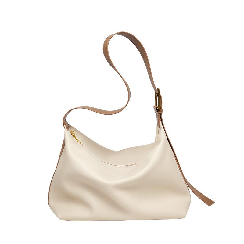 Mrs. Qiao Large Bag 2025 New Crossbody Shoulder Bag for Women Large Capacity Commuter Tote Bag High-Quality Genuine Leather Women's Bag