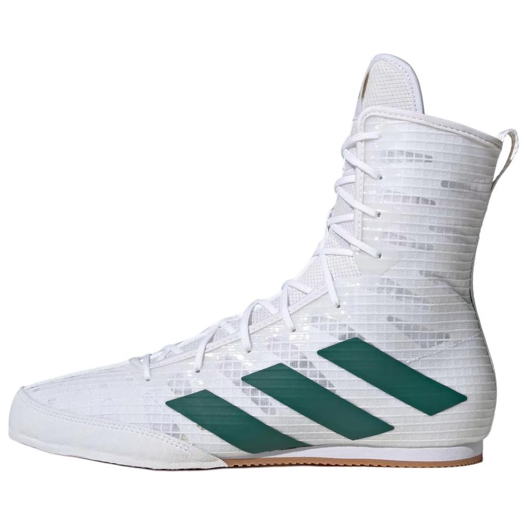 Adidas Box Hog 4 White Collegiate Green Unisex Sneakers Cloud-White Core-Black IH2731