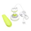 5 Leaves Anti Mosquito Ceiling Fan Mini Energy Saving Electric Brushless Motor Battery Ceiling Fan with Switch Plastic