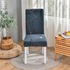 1PC Spandex Dining Chair Cover Stretch Elastic Printed Polyester Chair Slipcover For Hotel Dining Room Office Banquet Home Decor
