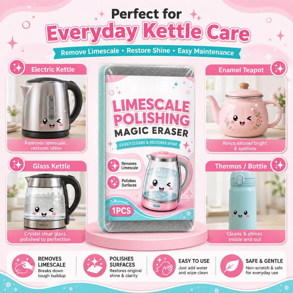Non-Scratch Formula Kettle Cleaning Sponge Scratch-Free Kettle Care Sponge  Electric Kettle