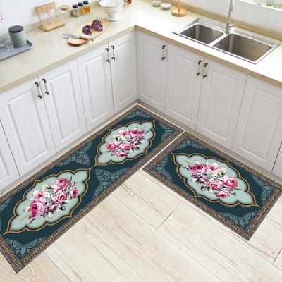 Kitchen Mat Bathroom Anti Slip Floor Mat Bedroom Living Room Long Soft Area Rug Hallway Washable Decor Carpet Entrance Doormat