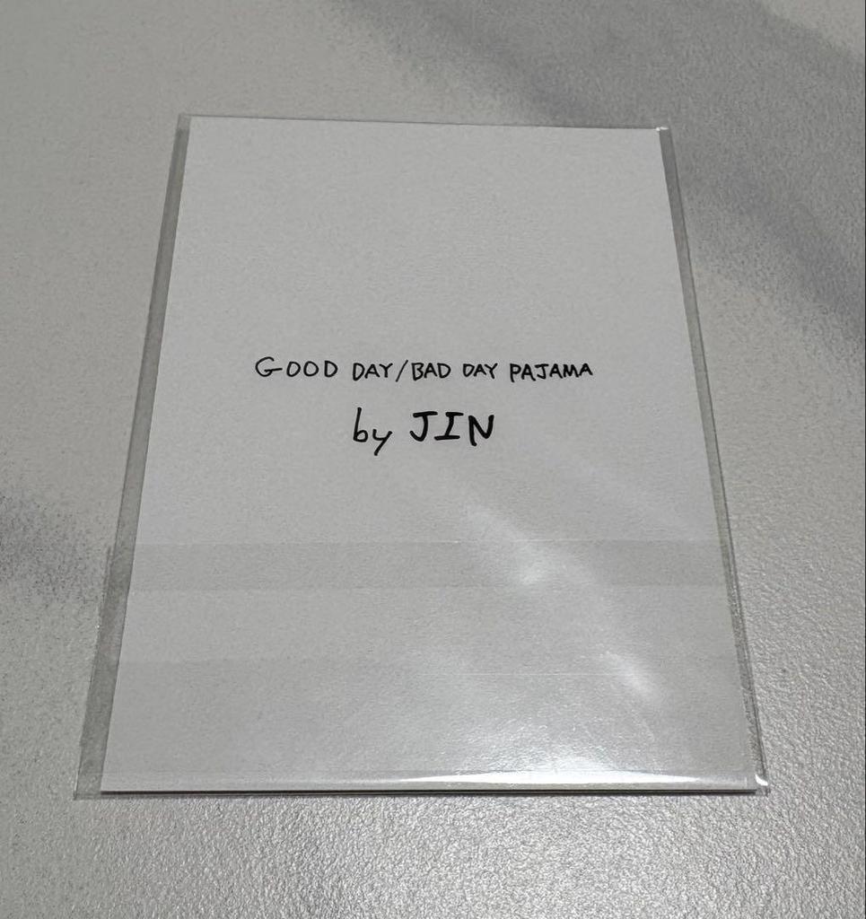 [USED] BTS ARTIST-MADE COLLECTION JIN Pajama