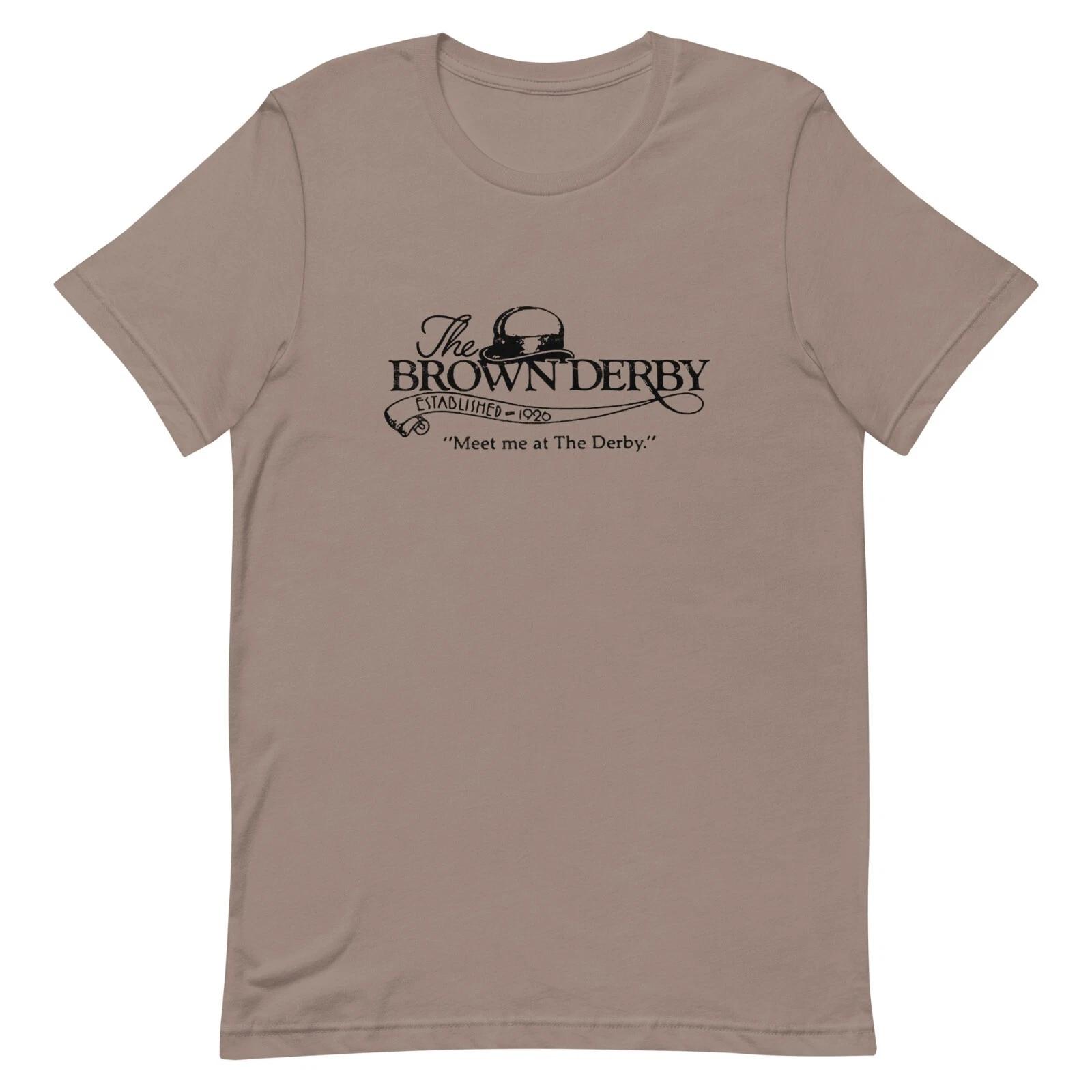 

Brown Derby Vintage Retro T Shirt Iconic 40s LA California Graphic Tee 4XL