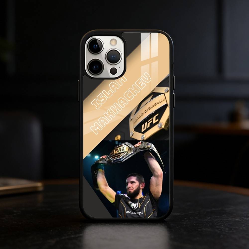 P4P Islam M-Makhachev Pouzdro na telefon Pro iPhone 17 16 15 14 13 12 Pro Max Plus pro Zrcadlový Bezdrátový Magnetický Kryt