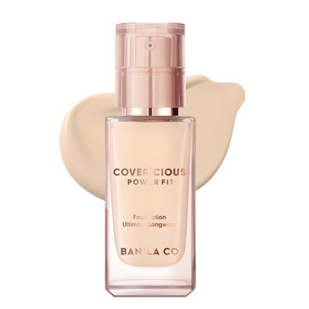 Banila Co Covericious Power Fit Foundation Full Coverage & Long-Lasting 30ml – 21 Ivory