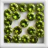 Natural Sapphire Round Cut 6 Pcs 5x5 Mm Certified Green Lot Gems Gift For Her