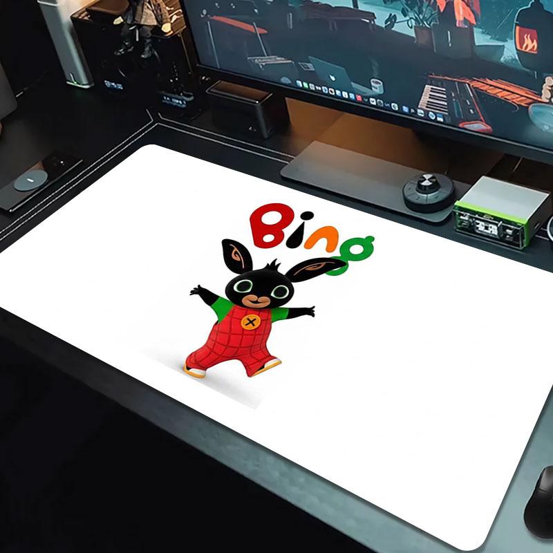 Bing Large Size Mouse Pad Large Gaming Table Cushion Non-slip Laptop Tablet Big Mousepad XXL Mat Mini PC Playmat With Lock Edge