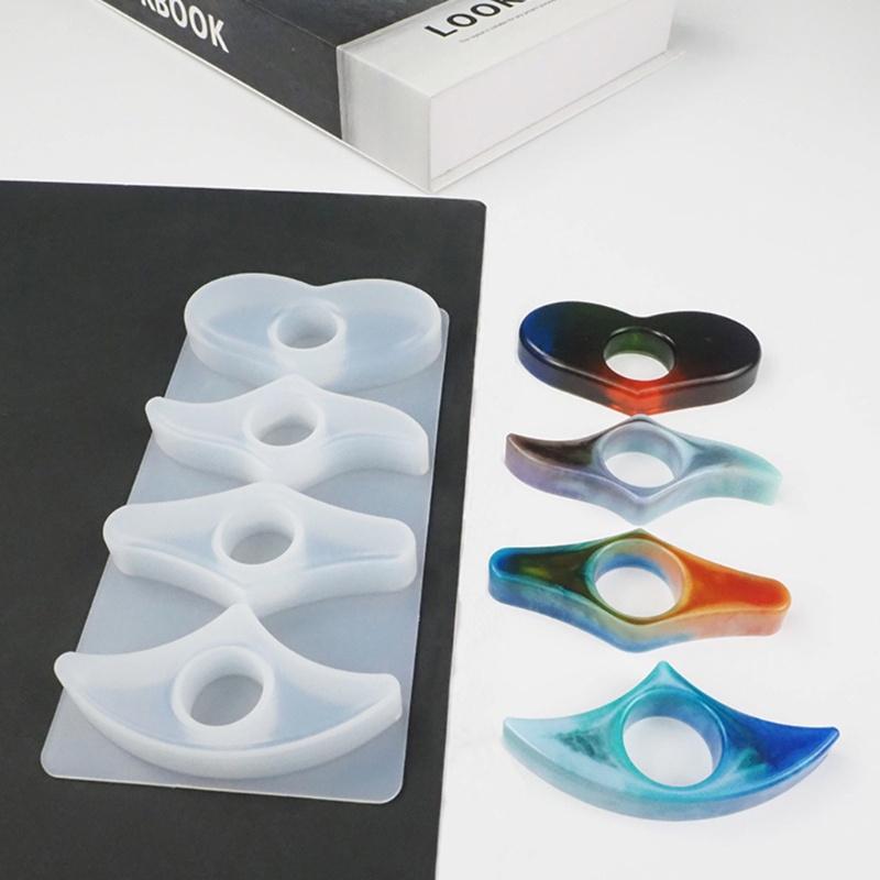 Creative New Handmade Thumb Bookmark Crystal Epoxy Resin Mold Book Page Holder Silicone Mould DIY Crafts Reading Accessory Tool