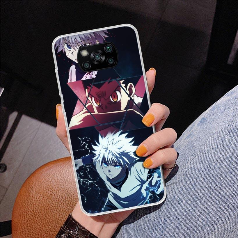 Hunter X Anime Phone Case For Xiaomi Poco X7 X6 X5 Pro F7 Ultra Redmi 15C 15 13C 13 12C 12 10 10A 10C 9 9A 9C 9T Cover Poco X7 X