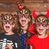 Ghost/pumpkin/spider Pattern Halloween Decorative Glasses No Lens Halloween Selfie Props  Kids