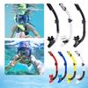 Dry Snorkel Dry Top Snorkel Tube One-Way Purge Valve Breathing Tube Underwater Equipment for Snorkeling Swimming