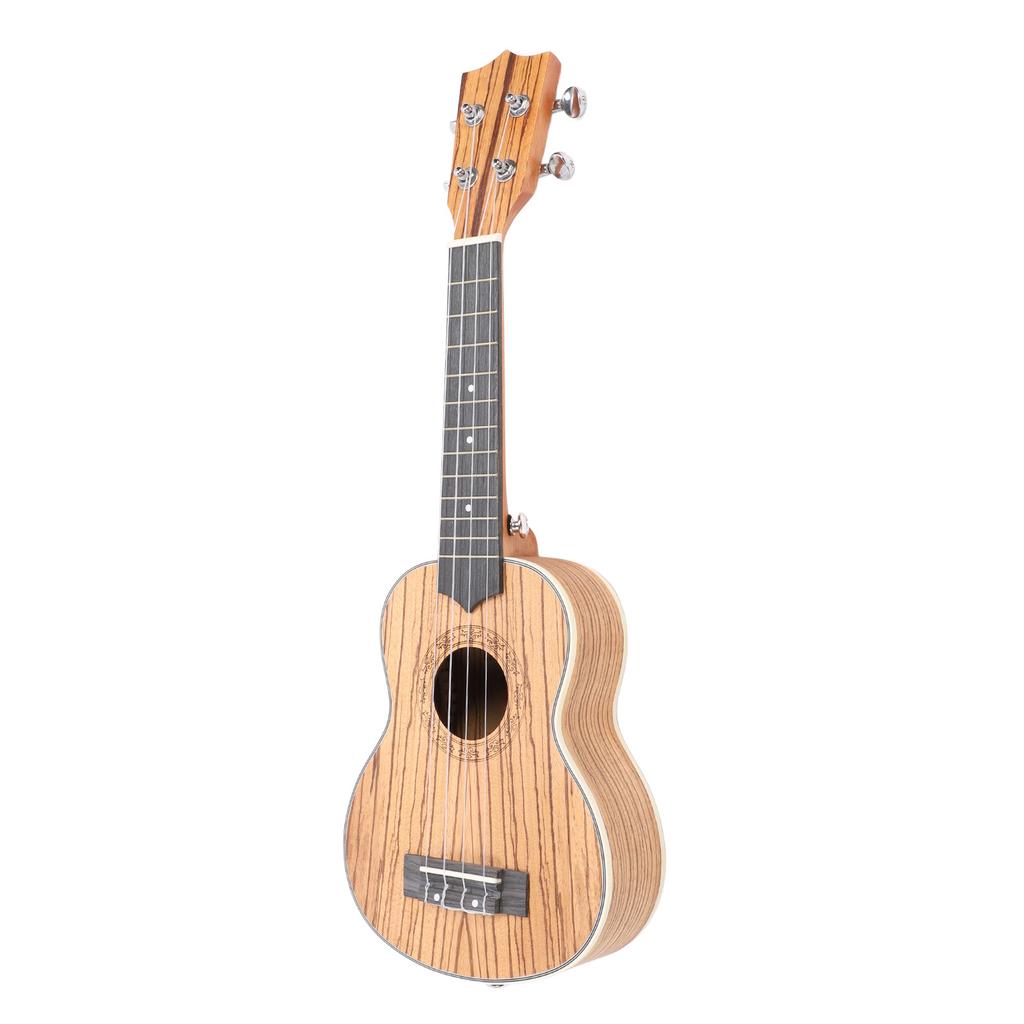 21in Ukulele Holz 4 Saiten Tragbare Ukulele Kazoo Set für Anfänger Musikinstrument Geschenk