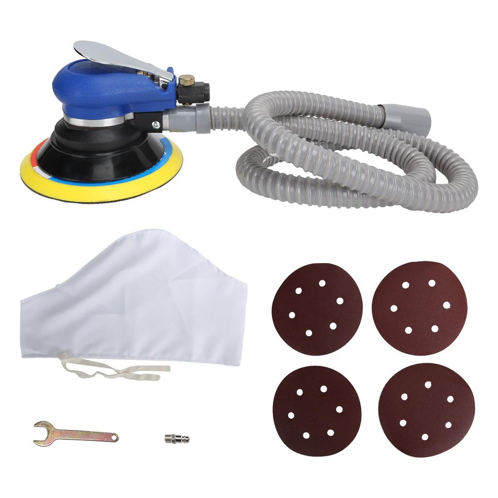 Pneumatic Grinder Vacuum Type Waxing Polishing Machine Air Sander Home Improvement